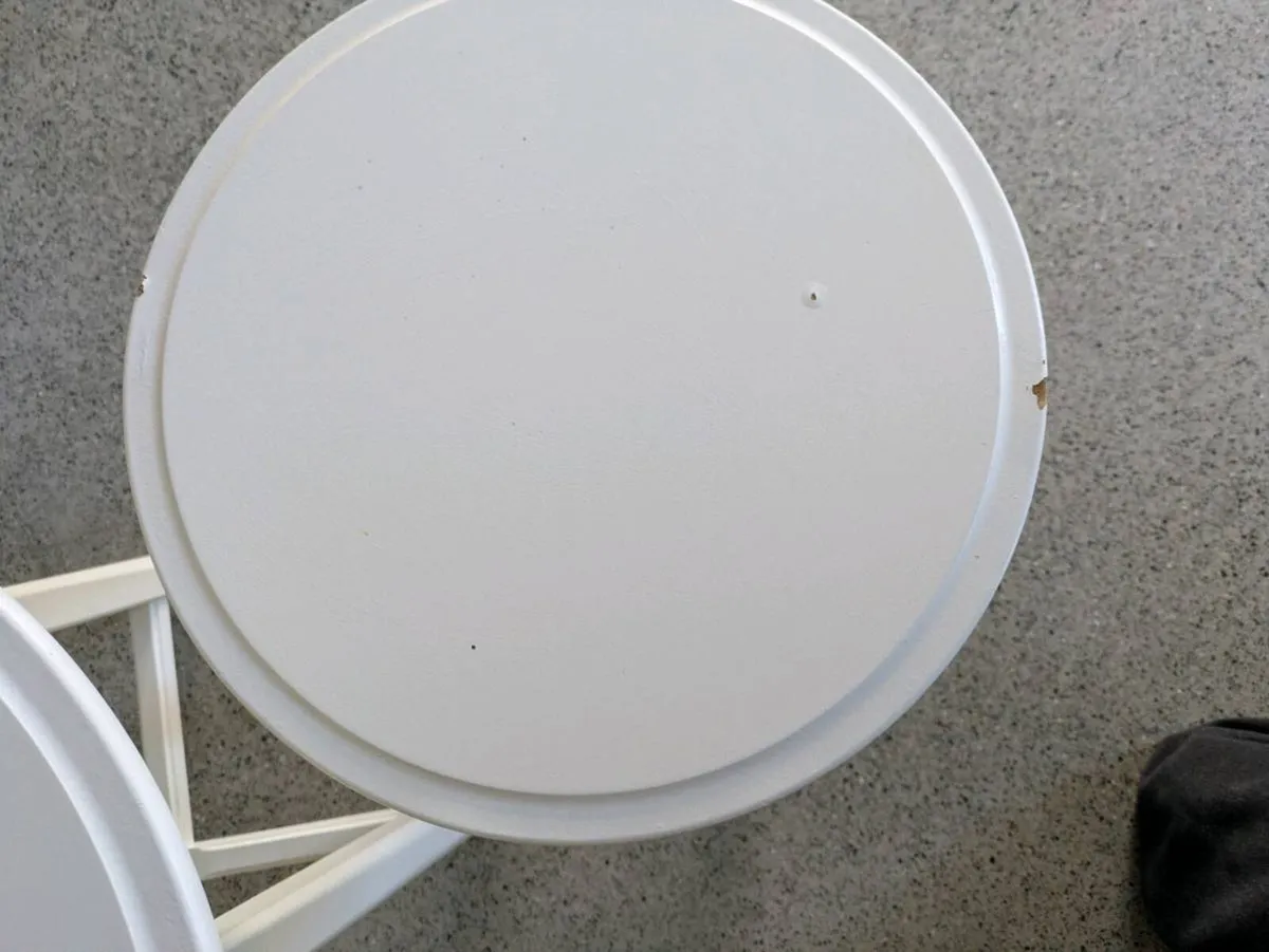 Ikea kregsta nest of tables x2 white - Image 2