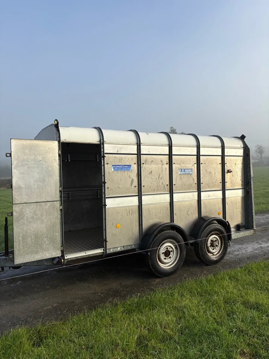 12x6 ifor Williams cattle trailer - Image 1