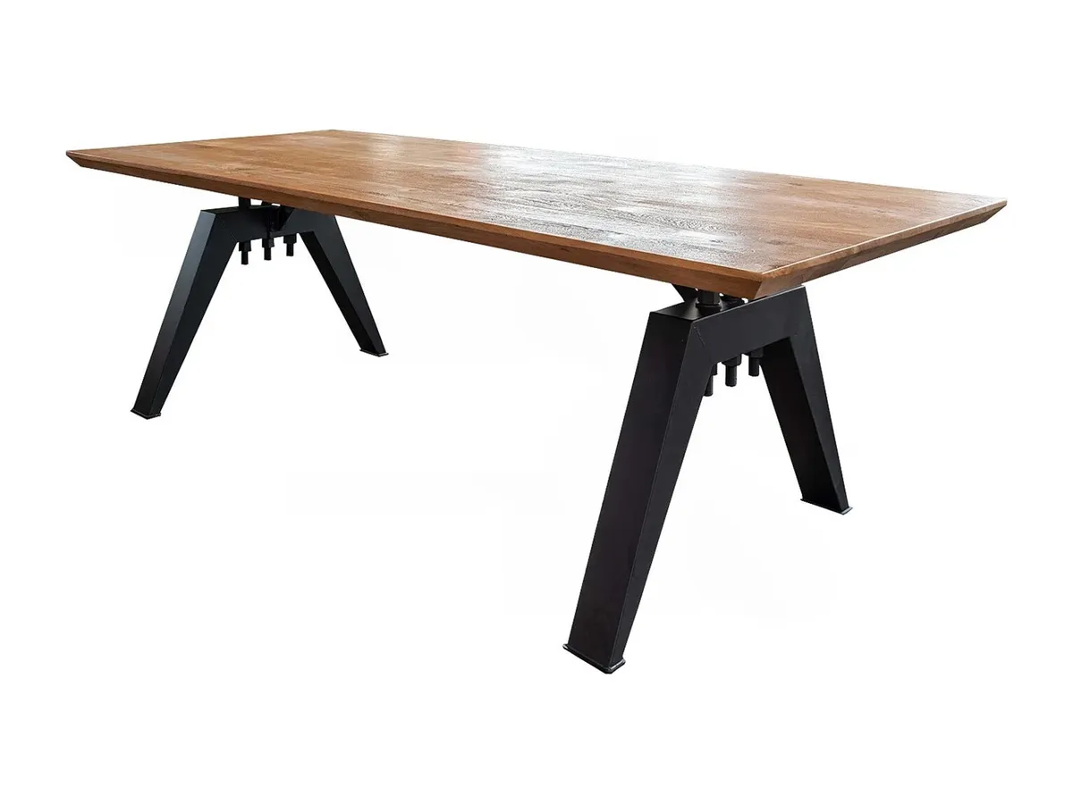 210cm Farmhouse Dining Table Ex Display - Image 4