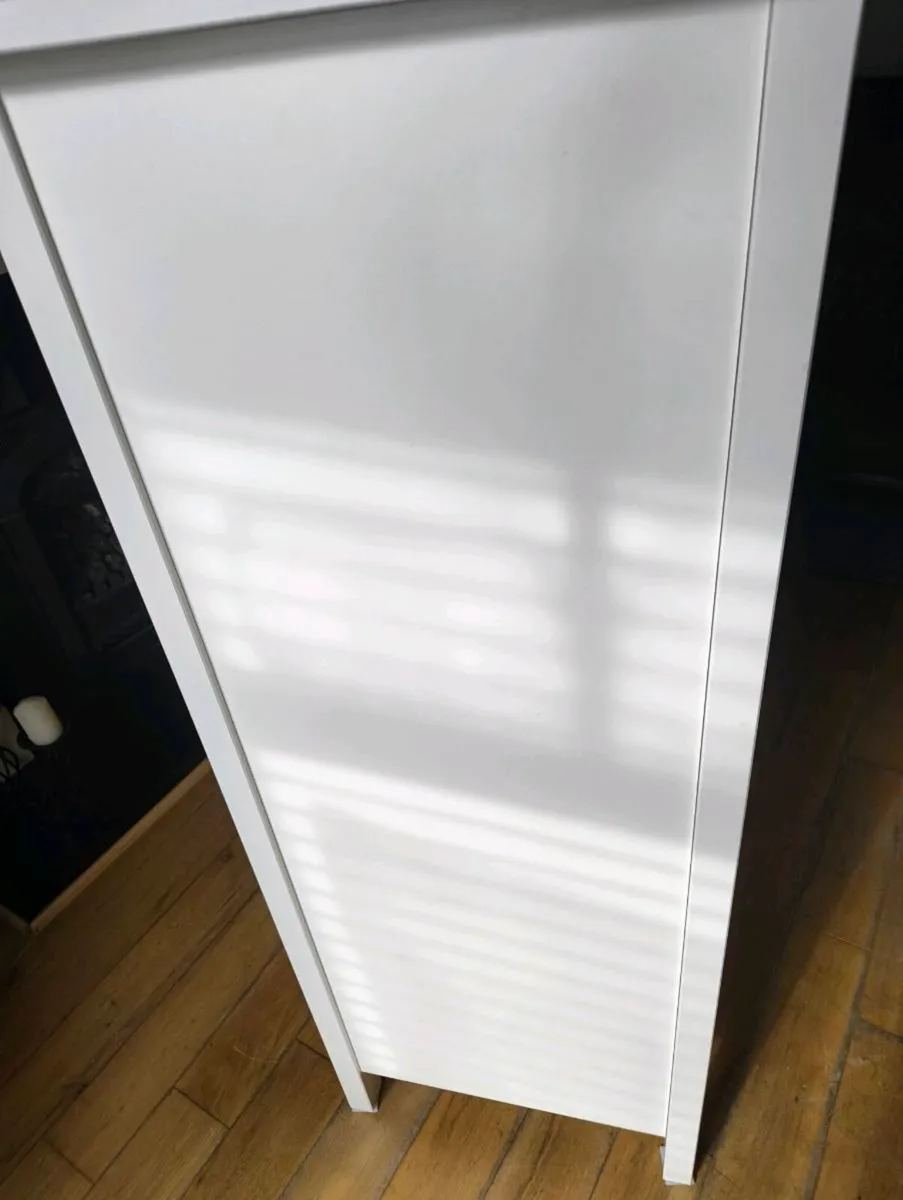 White IKEA Hemnes large chest of drawers - Image 3