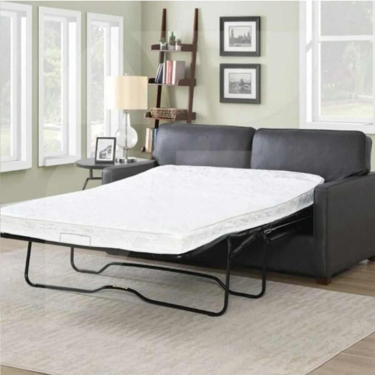 Raphael Sofa Bed Leroy Grey - Image 3