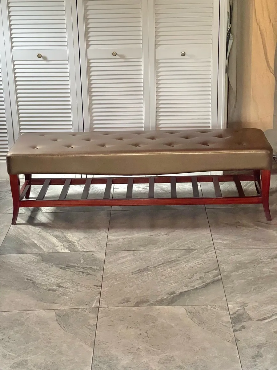 Mid century Californian lounge bench - Image 1
