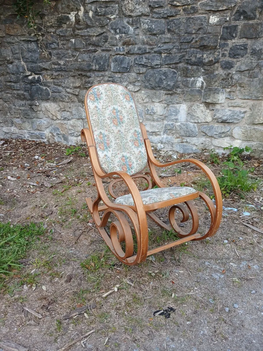 Bentwood rocking chair - Image 4