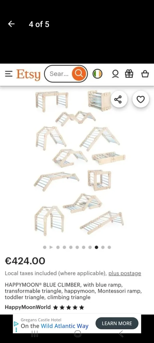 HappyMoon Montessori Climbing Triangle - Image 4