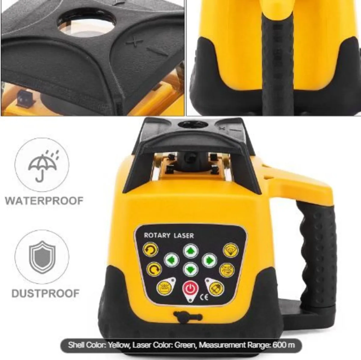Rotary Laser Level Green Beam 500m Range - Image 1