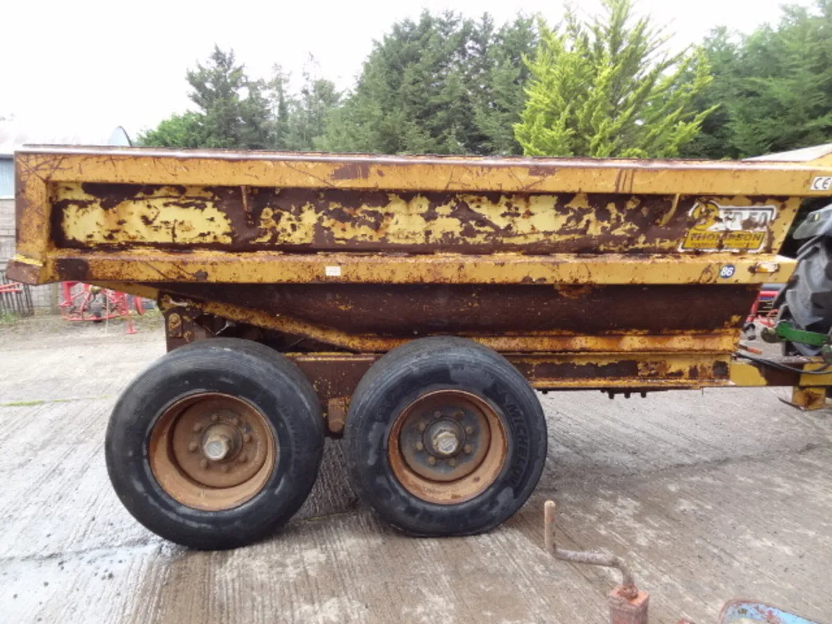 Thompson 12 Ton Tipping Dump Trailer - Image 2