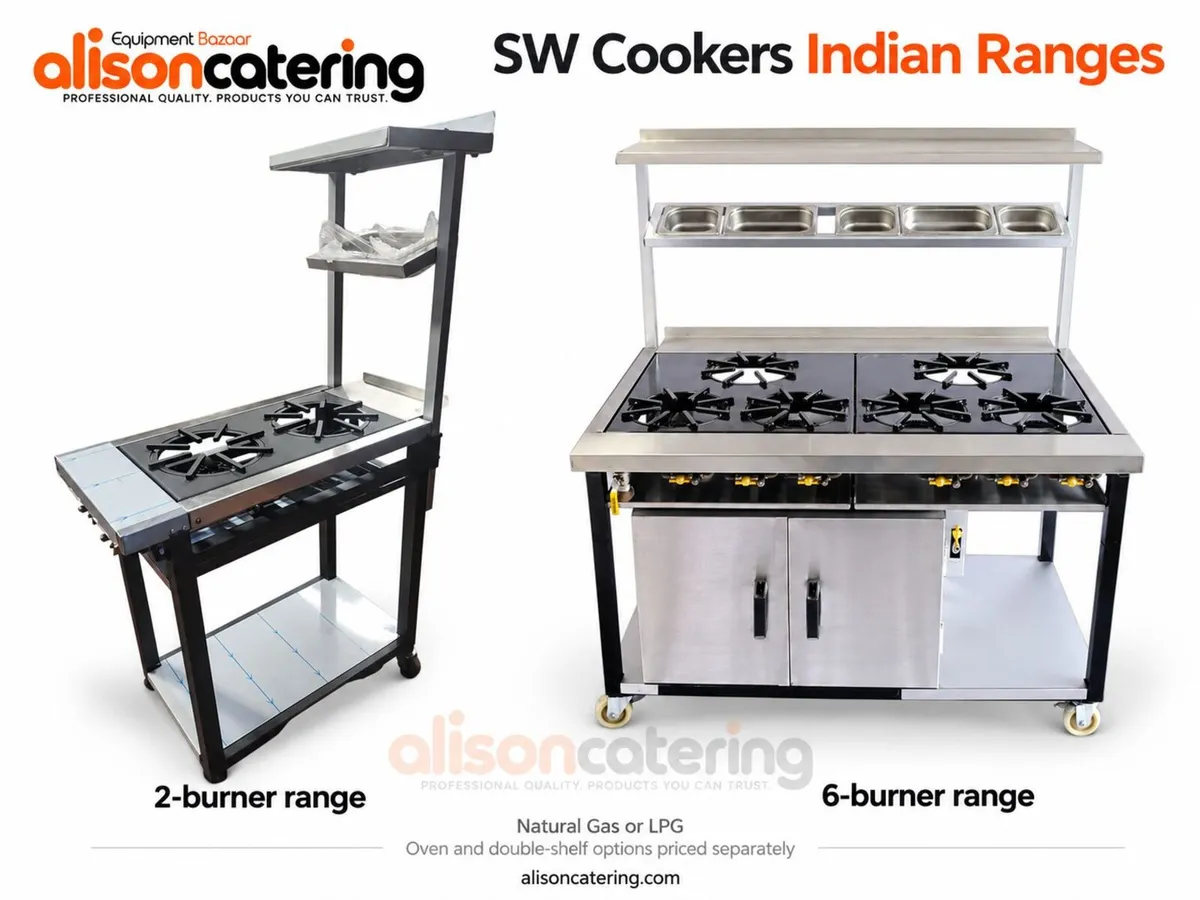 Indian Cookers & Stockpot Cookers - LPG / NAT - Image 2