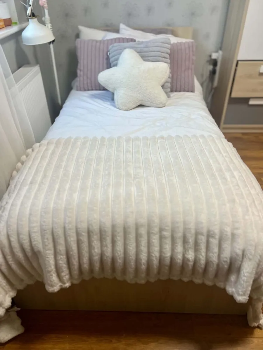 Single Bed with Mattress - Excellent Condition - Image 3