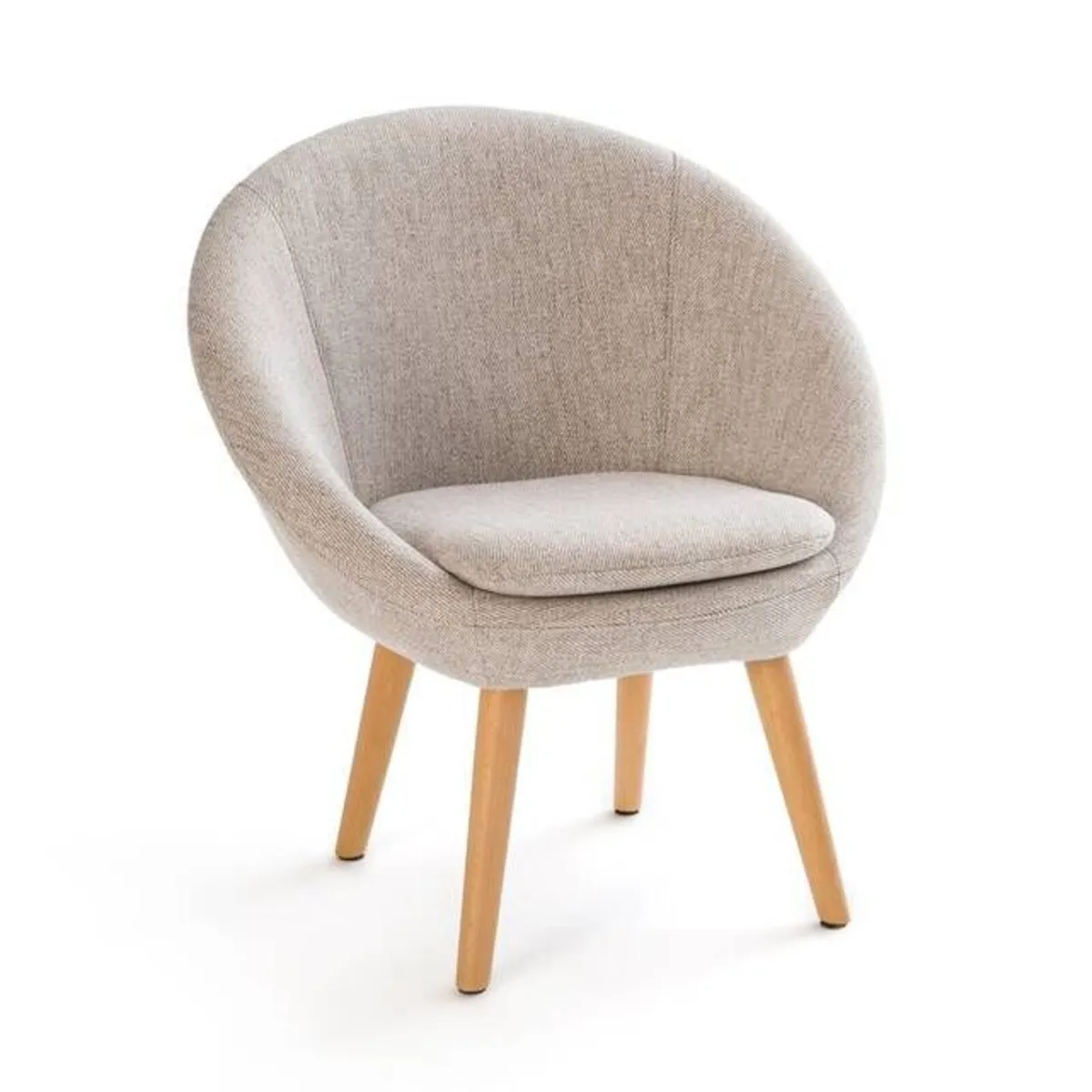 Unused Beige Bedroom Chair - Image 2