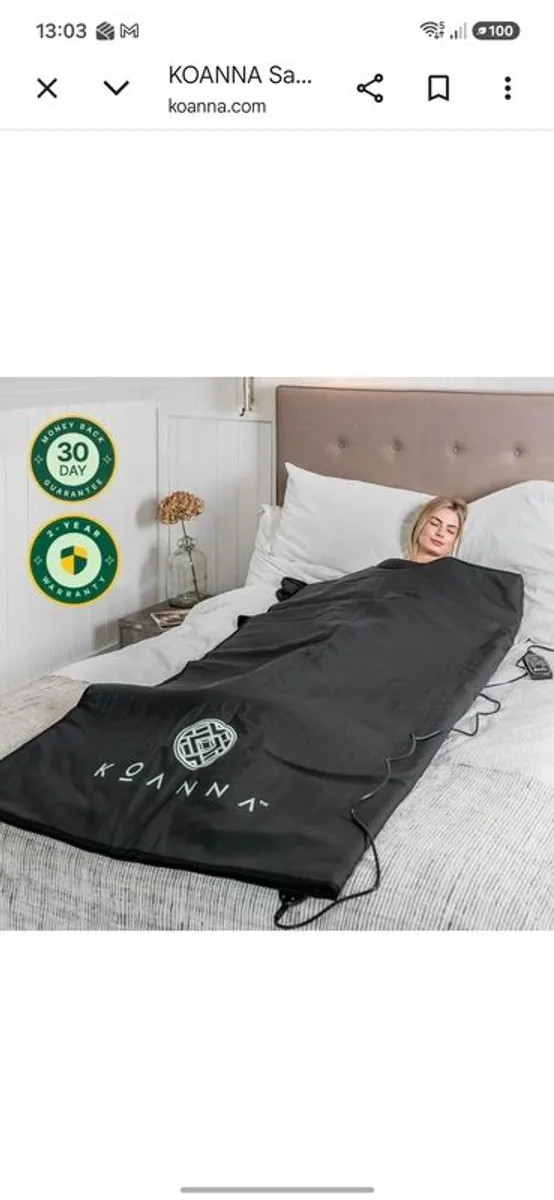 Koanna Infared Sauna Blanket - Image 1