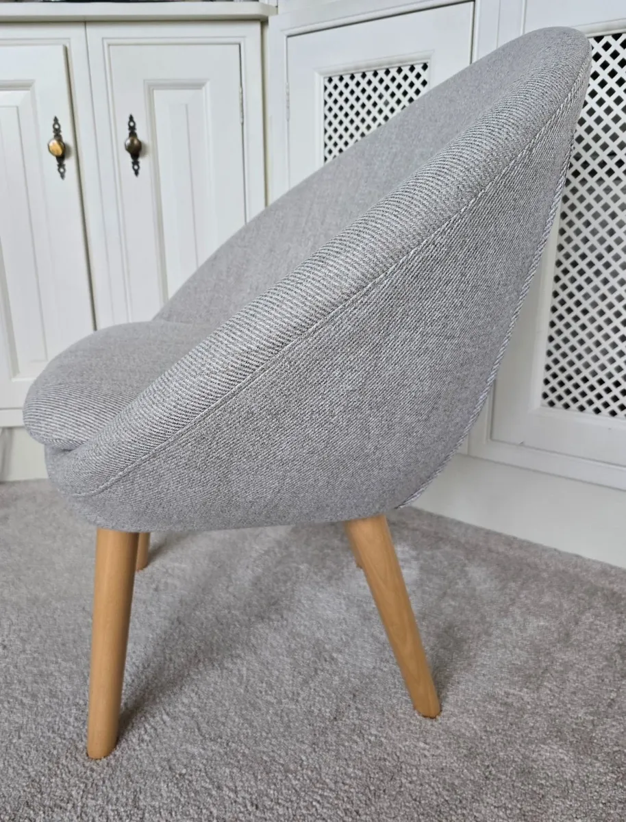 Unused Beige Bedroom Chair - Image 3