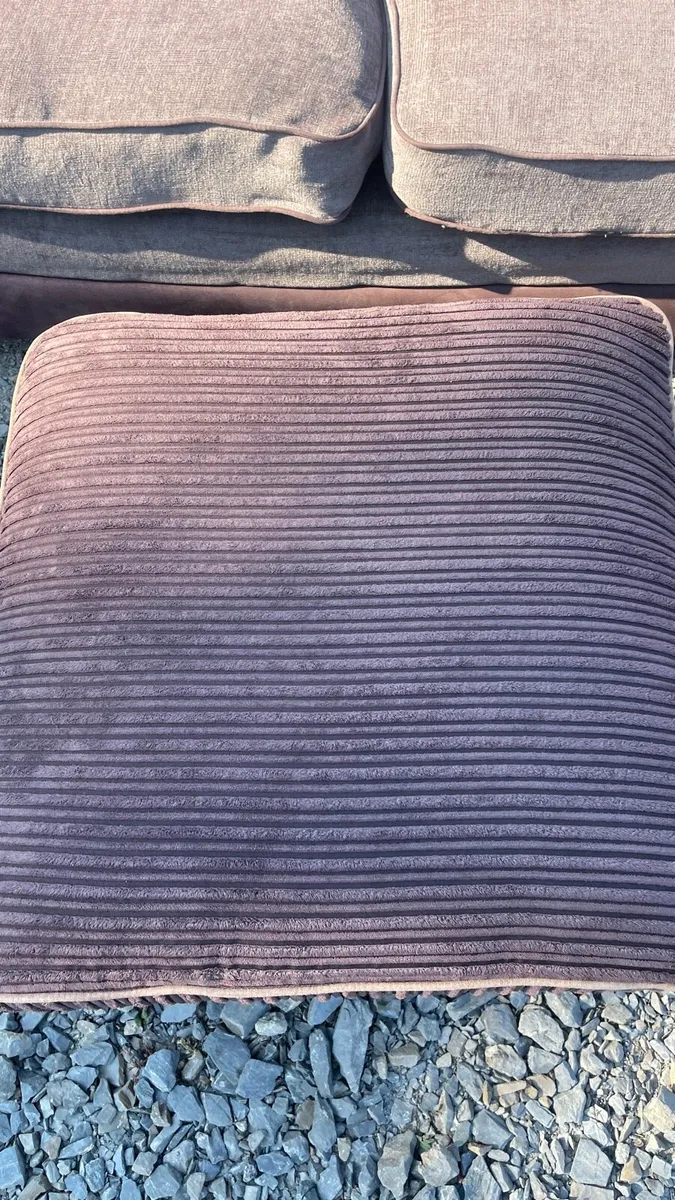 Brown Corner sofa  L shaped - Image 4