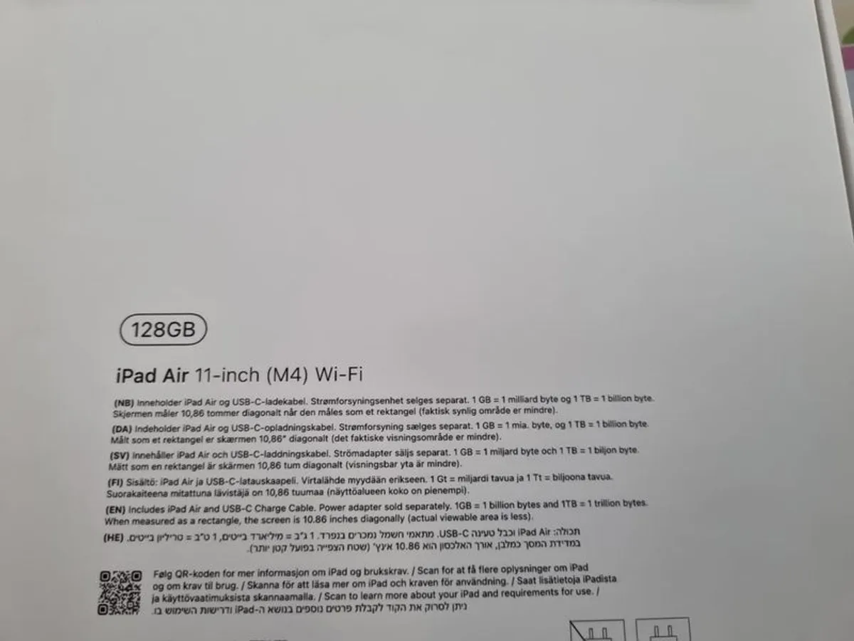 Brand New and Sealed Apple iPad Air 11 M4 128GB - Image 2
