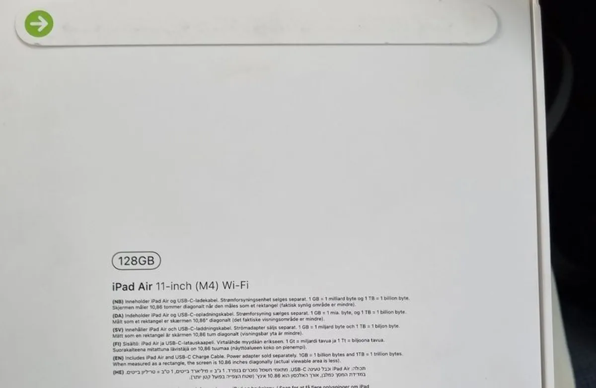 Brand New and Sealed Apple iPad Air 11 M4 128GB - Image 3