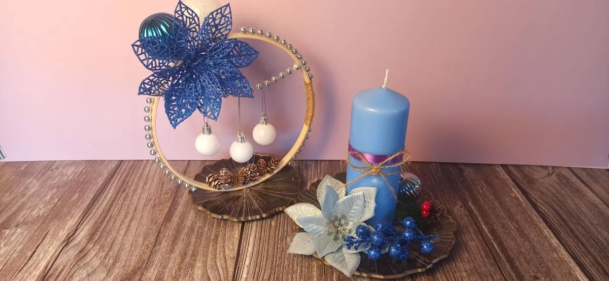 **Handmade Christmas Decoration Set** - Image 1