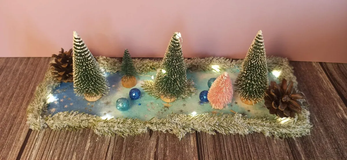 **Handmade Christmas Decoration Set – 3 Pieces** - Image 3