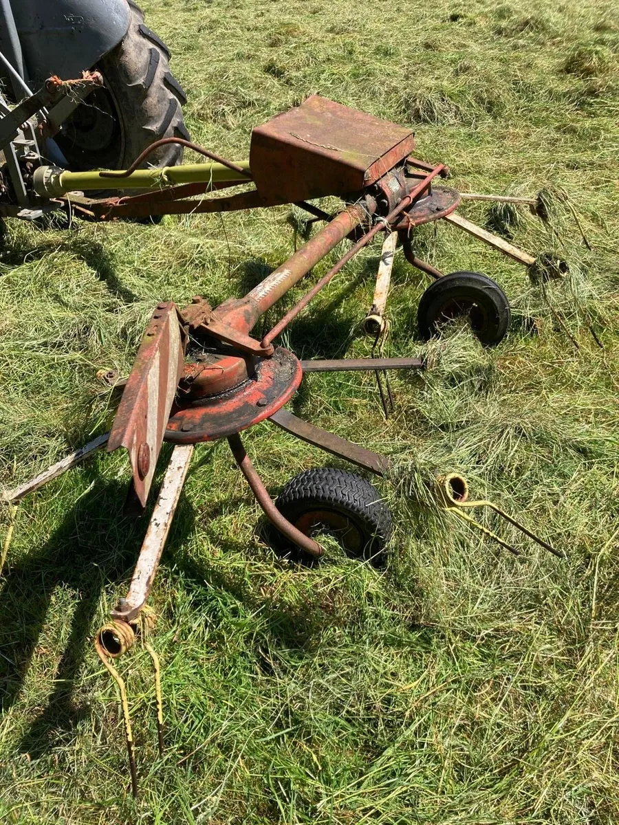 Antique Hay Turner