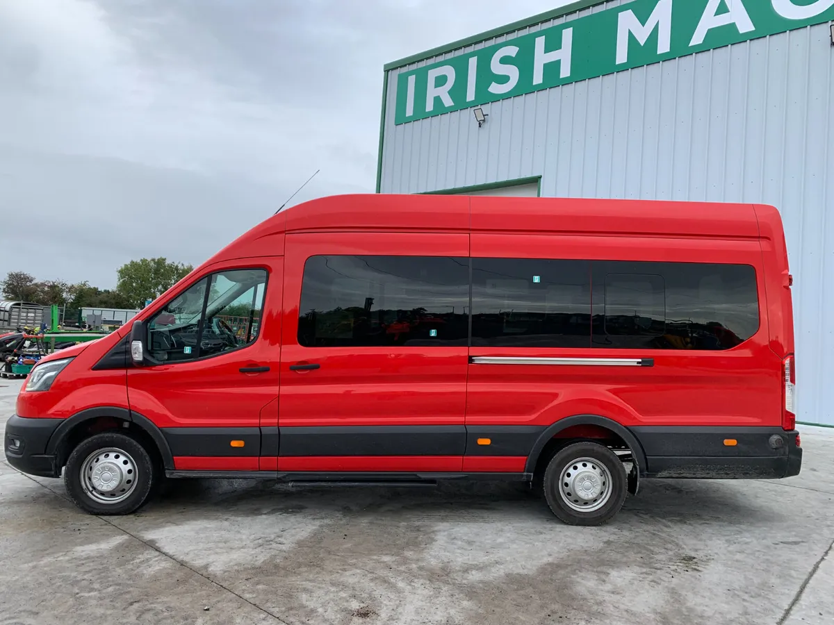 2022 FORD TRANSIT 17 SEATER MINI BUS FOR AUCTION - Image 2