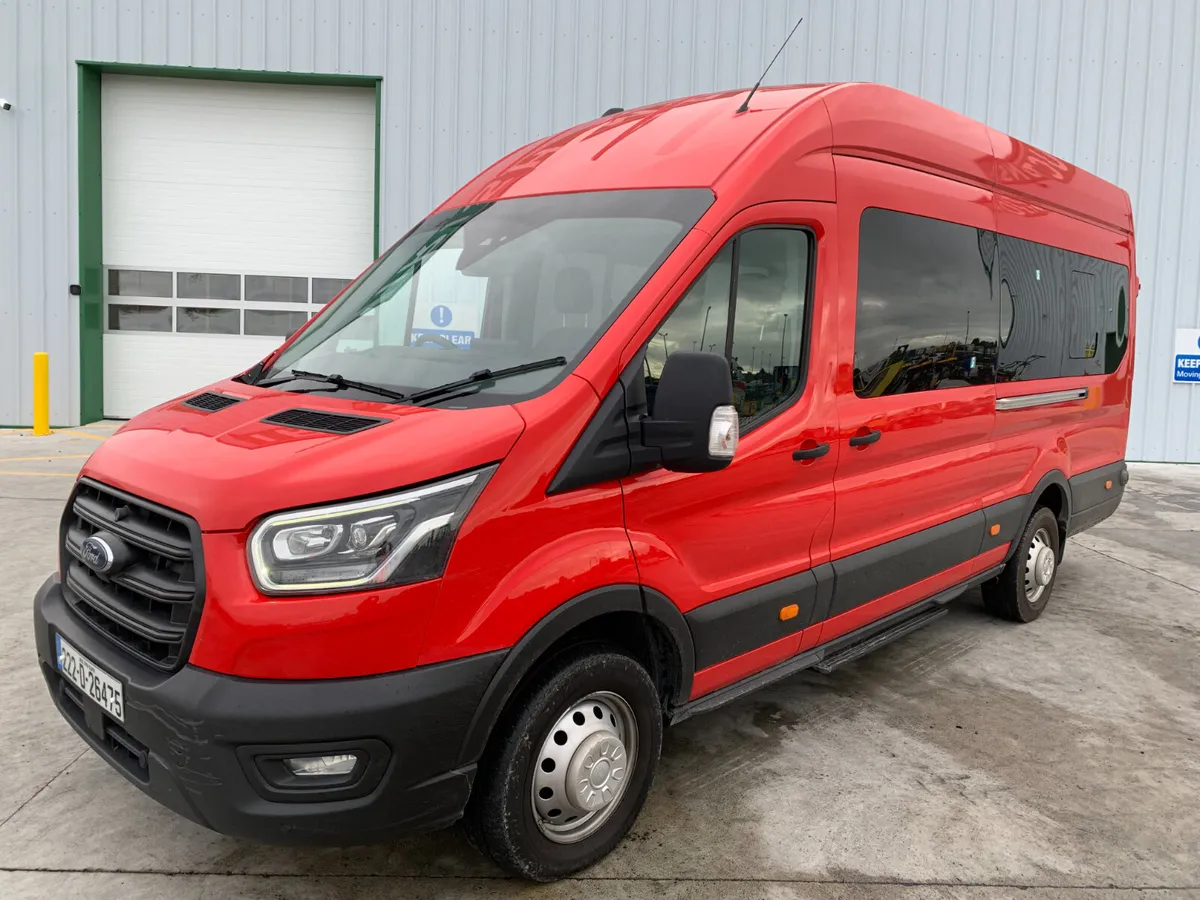 2022 FORD TRANSIT 17 SEATER MINI BUS FOR AUCTION - Image 1