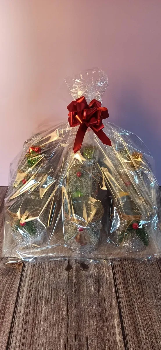 Handmade Recycled Christmas Jar Deco. –9 - Image 4