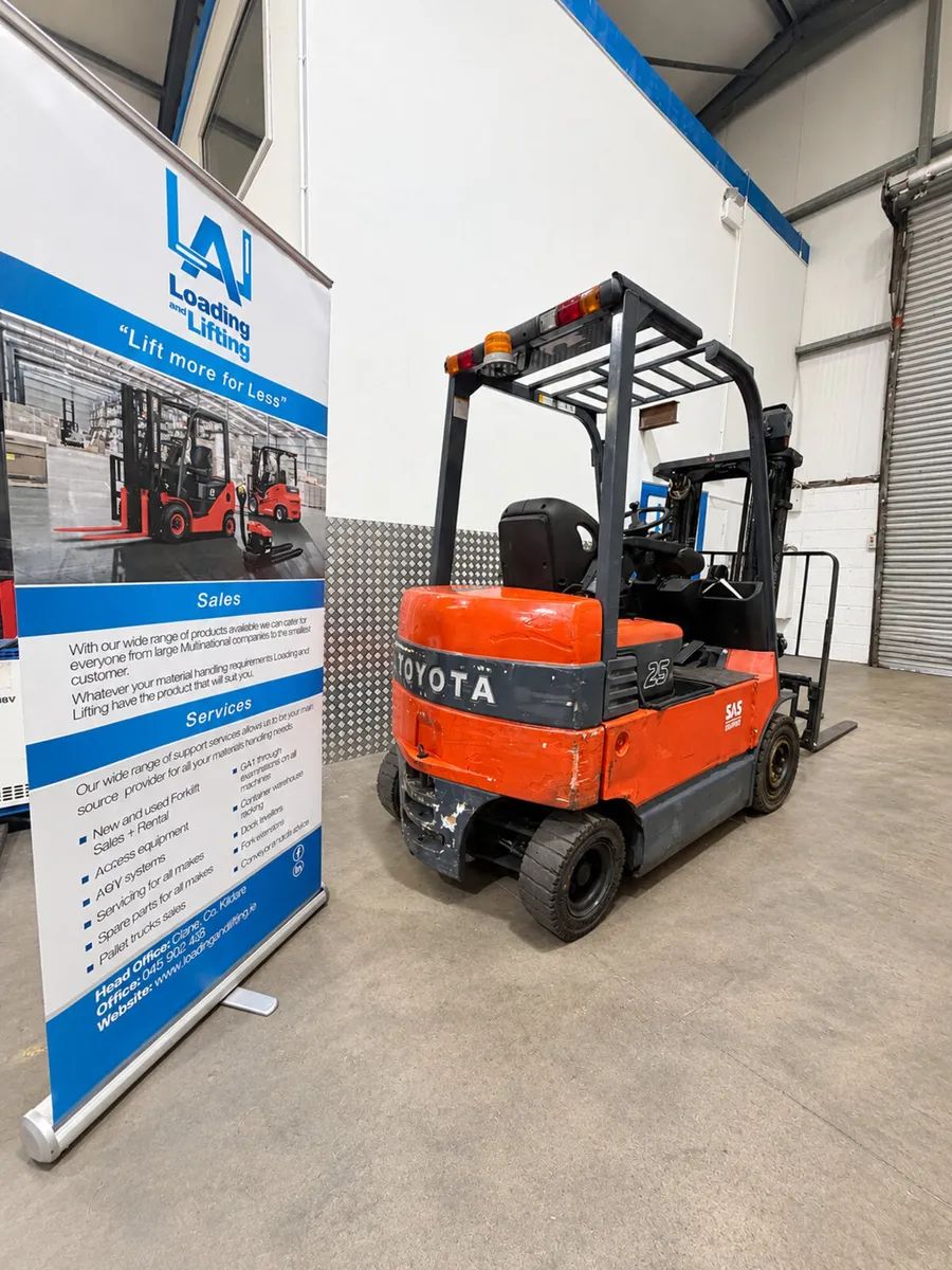Toyota 72V Electric Fork Lift - Image 2