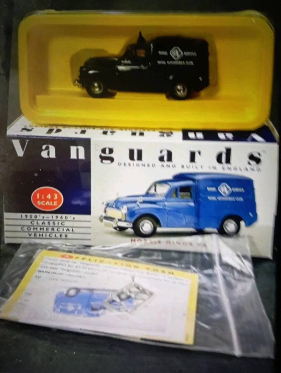 VANGUARD 1-43 SCALE MORR VANI & RAC BADGE - Image 2