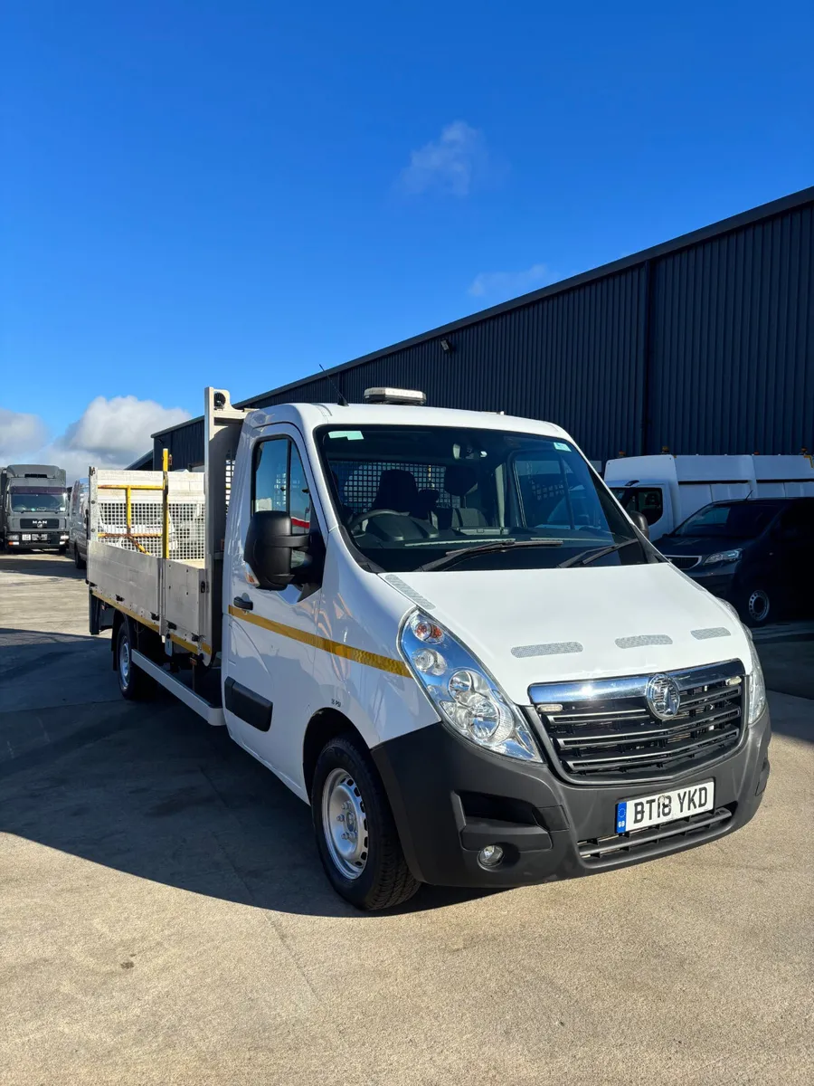 June 2018 Vauxhall Movano L3H1 BiTurbo Dropside - Image 1