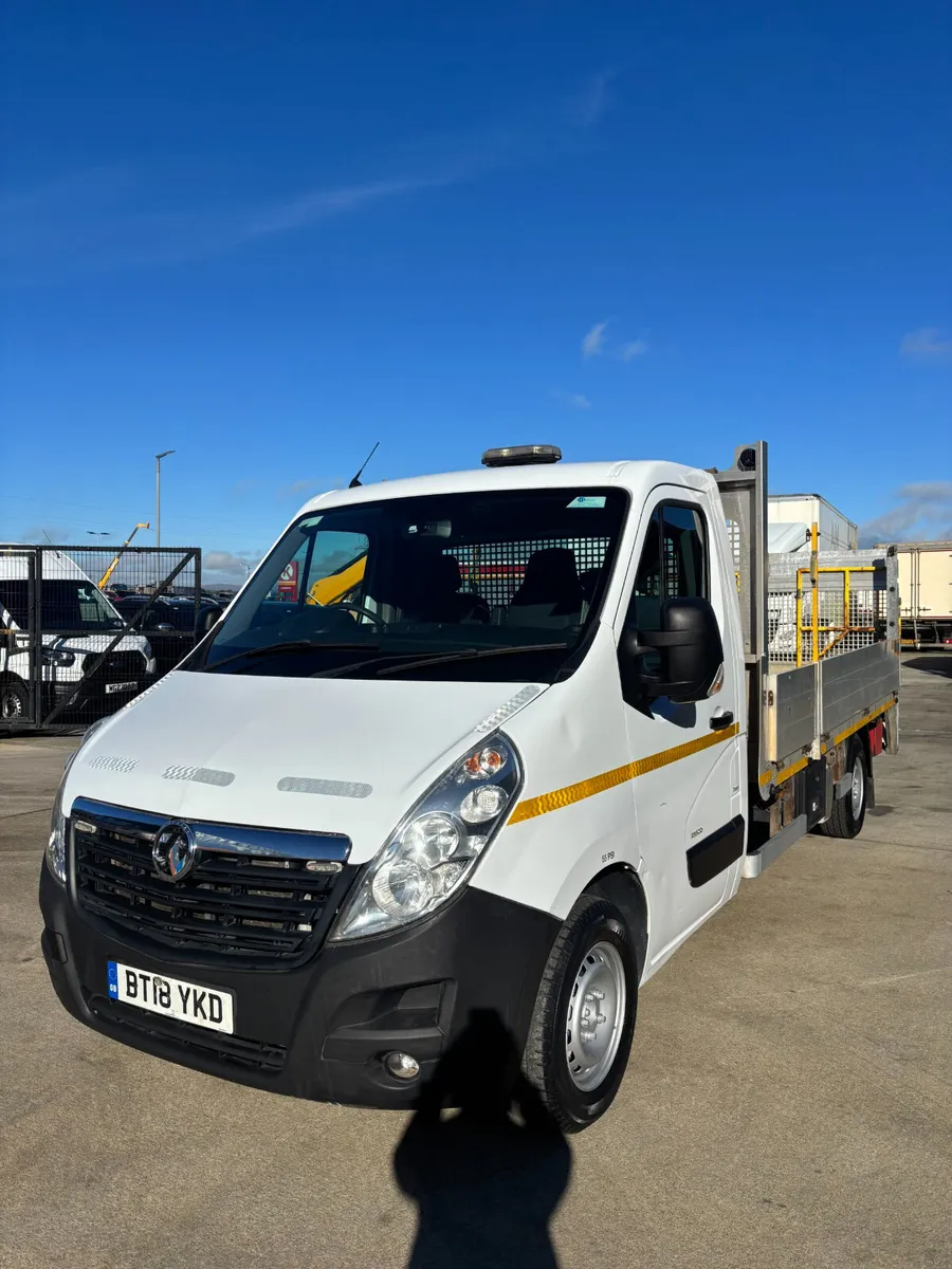 June 2018 Vauxhall Movano L3H1 BiTurbo Dropside - Image 3