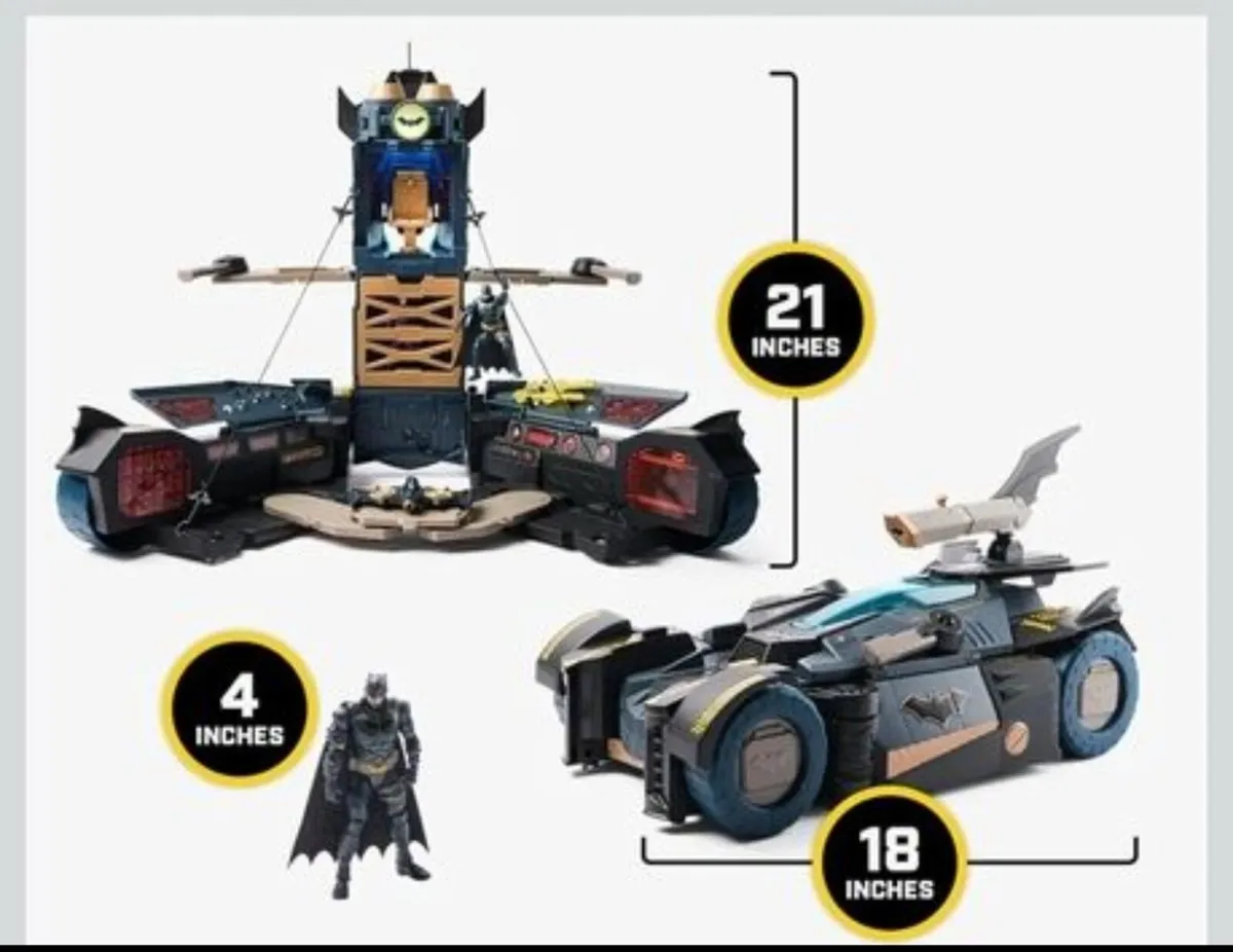 Batman Transforming Batmobile Lair - Image 2