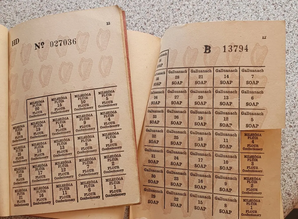 Post war Ration books - issued Longford - Image 3