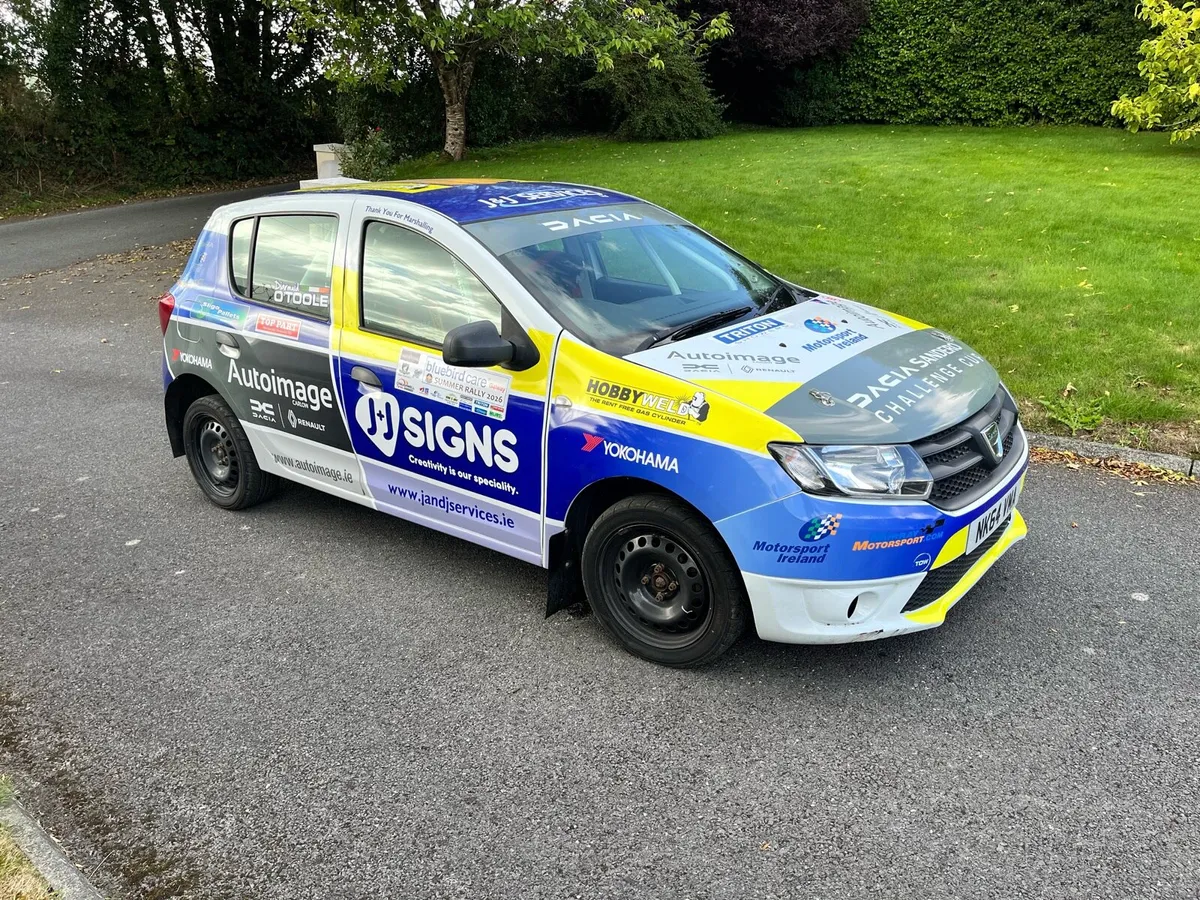Dacia Sandero Challenge Cup Car - Image 2