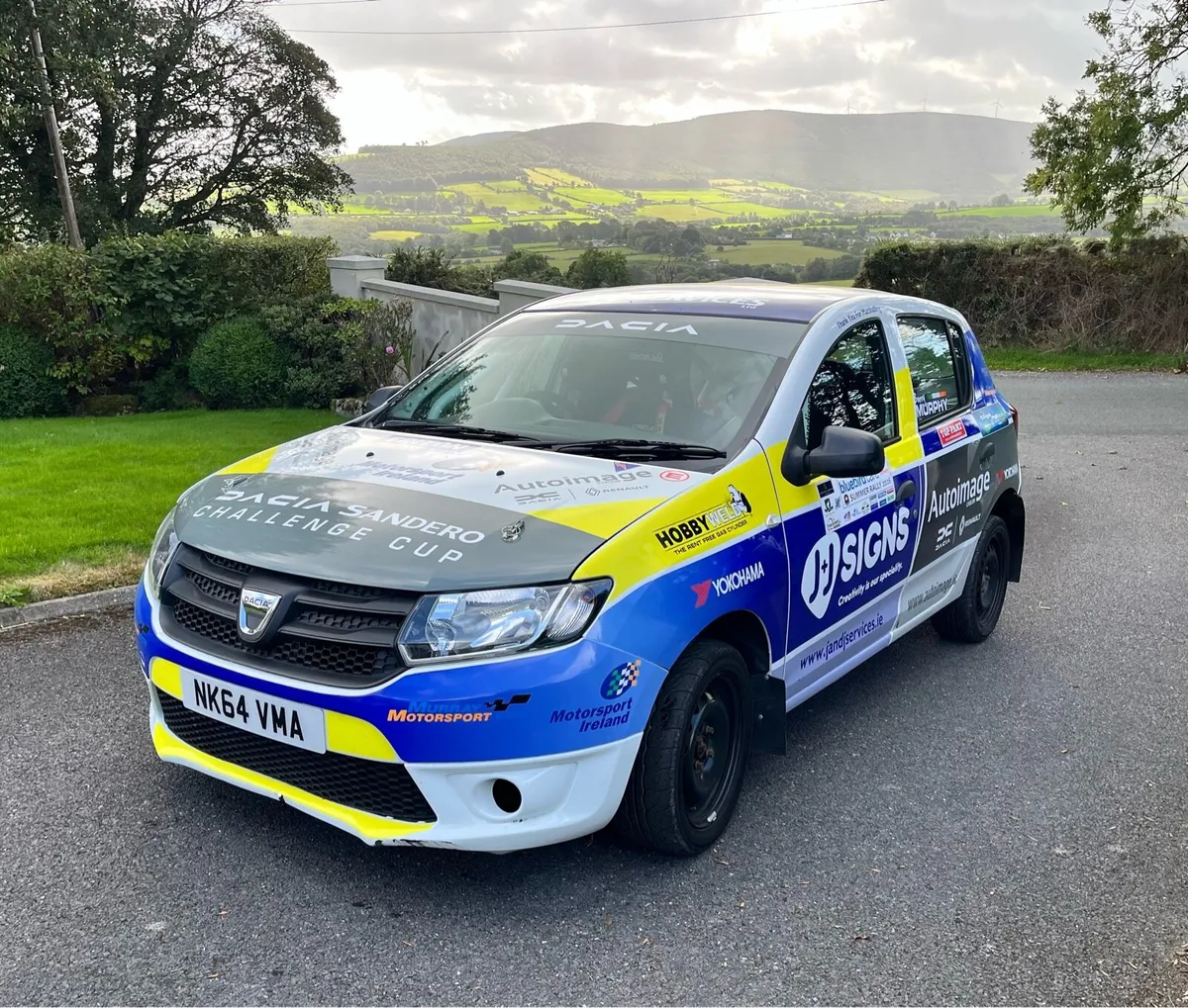 Dacia Sandero Challenge Cup Car - Image 1