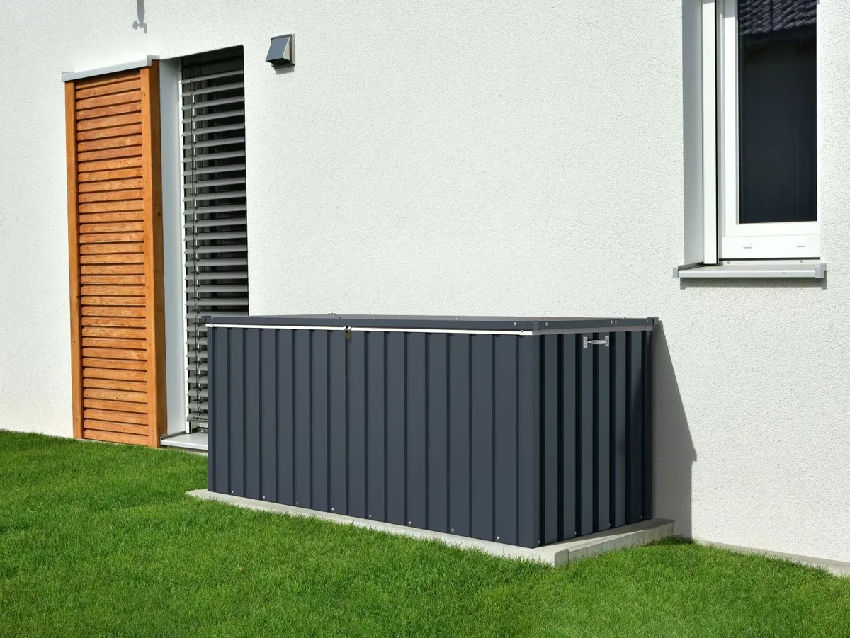 770 LITRE STEEL PATIO STORAGE BOX – Delivered - Image 2