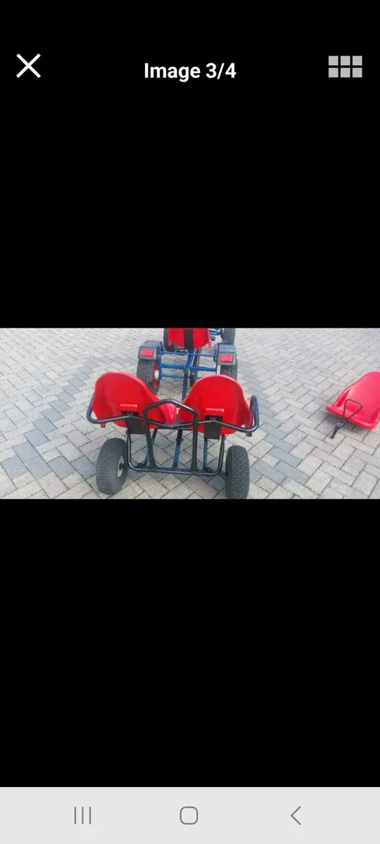 Berg Two seat trailer - Image 3