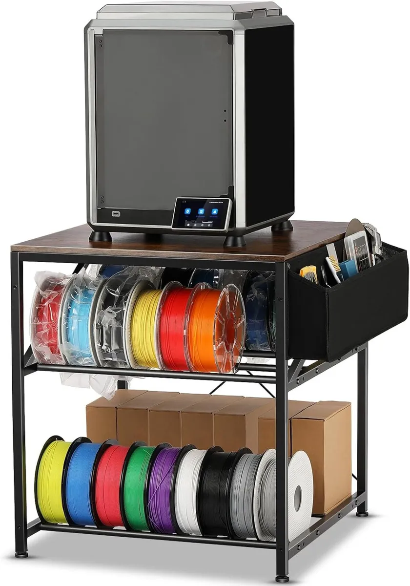 3d Printer Stand with Filament Storage Rack - Image 1