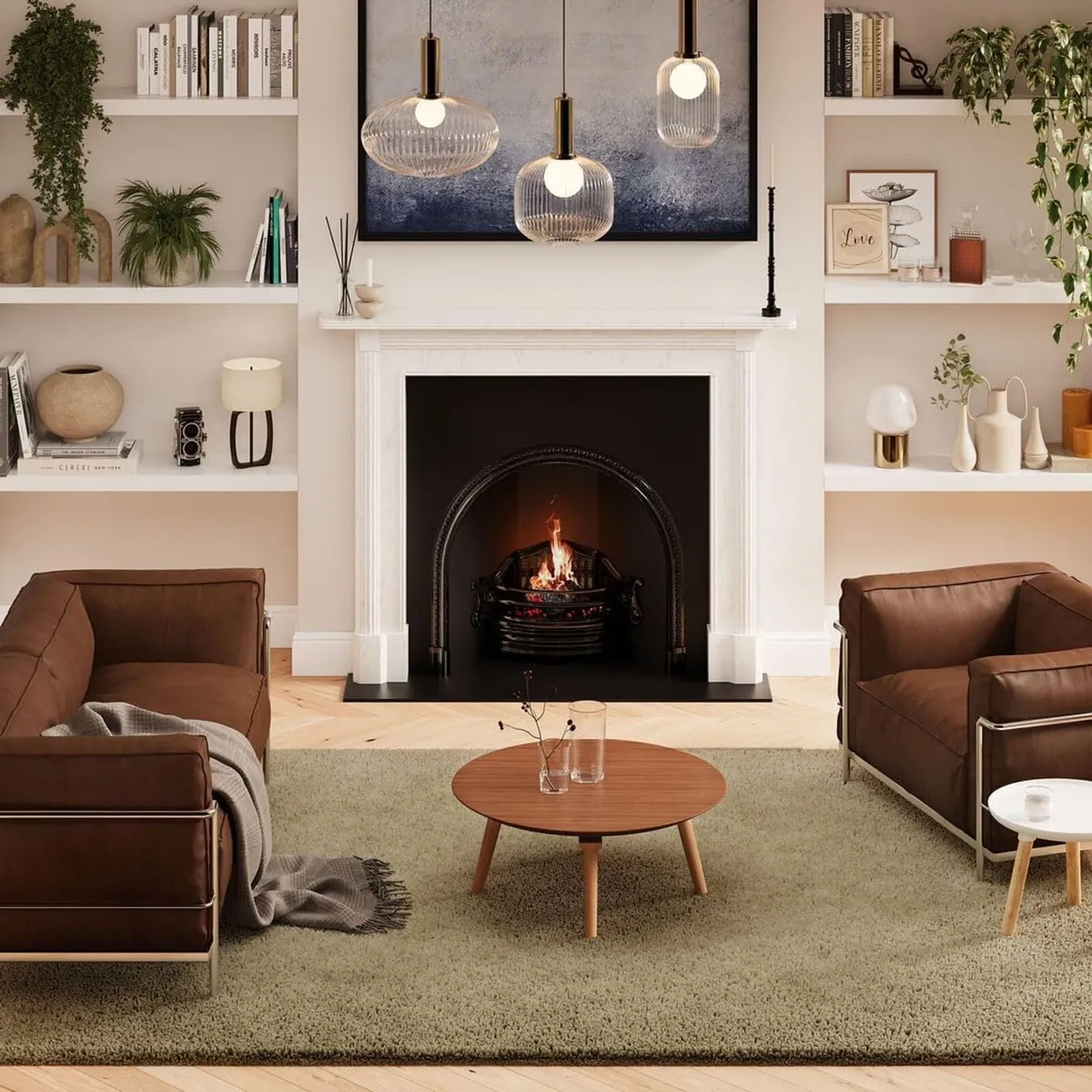 Sage Rug Plush Cotton-Backed Luxury Comfort - Image 1