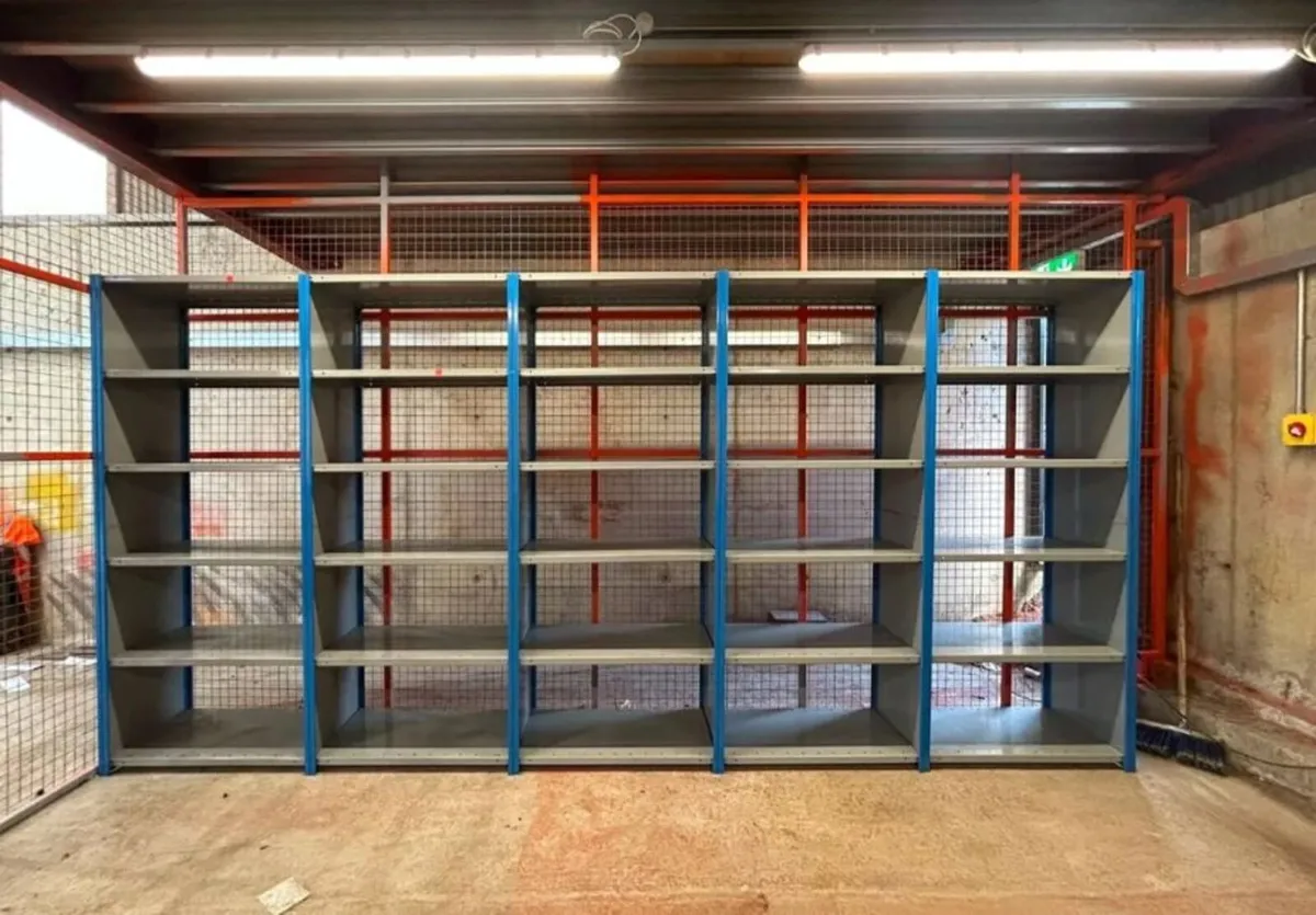 Used Garage Shelving - Image 1