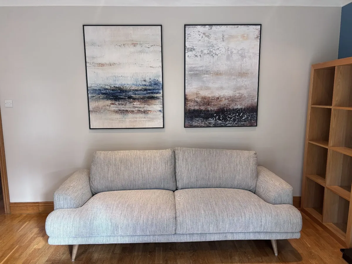 Large Twin Canvas Pictures - Image 2
