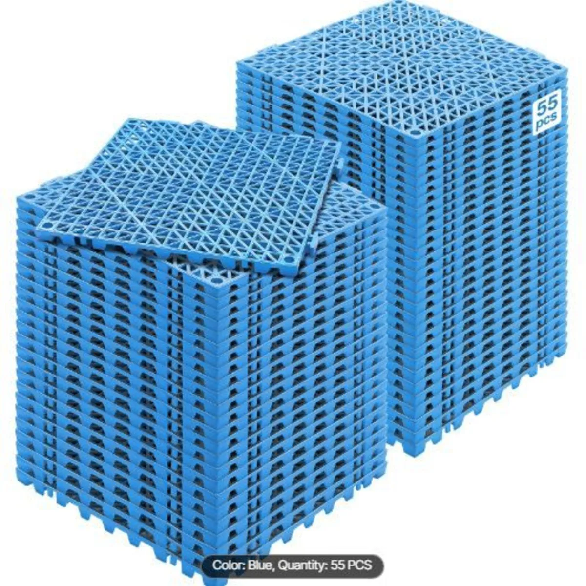 Modular Interlocking Cushion, 55 Pack 30 x 30 cm - Image 1