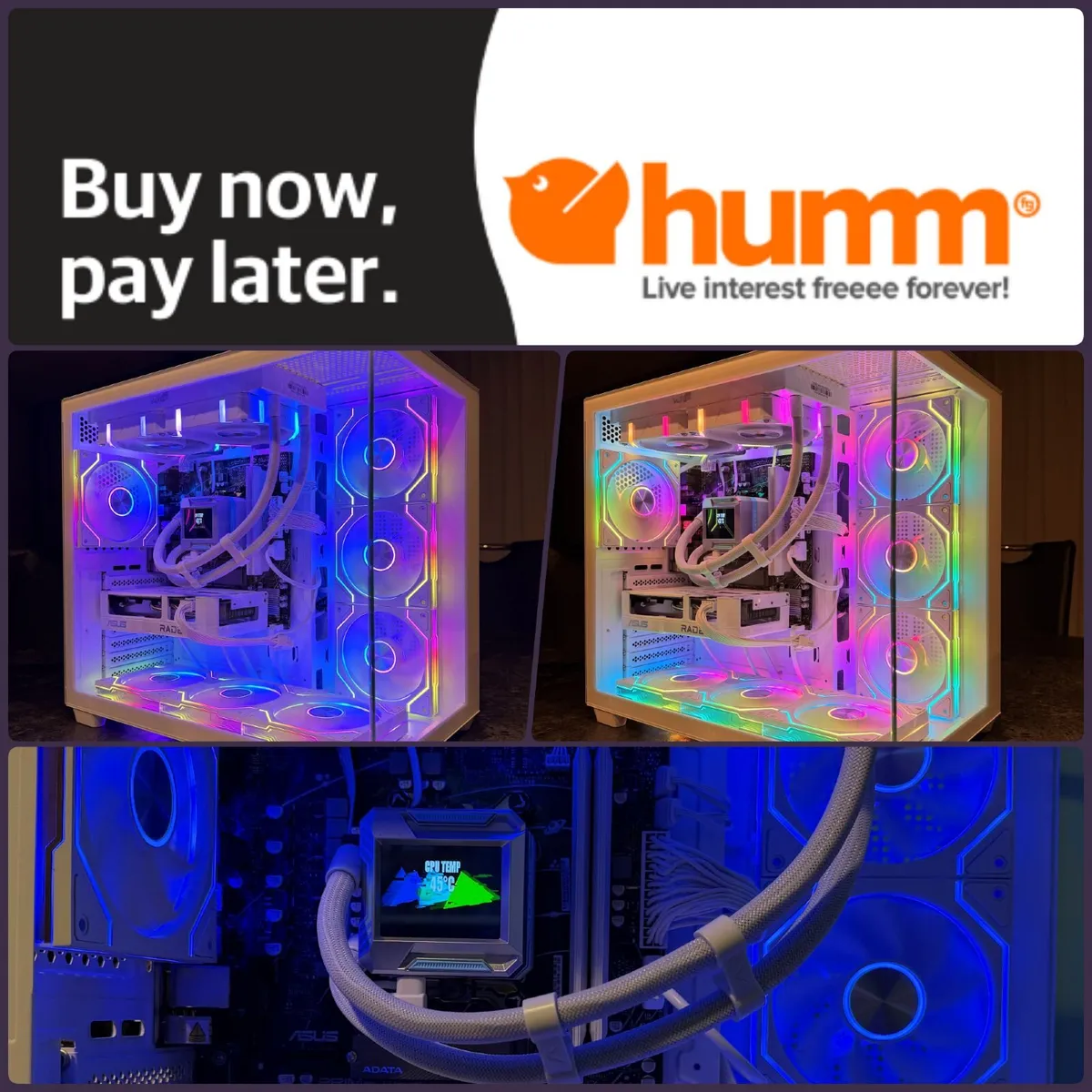 Gaming AMD Ryzen 5 7500F, RX 9060 XT 16G, 32GB RAM - Image 1