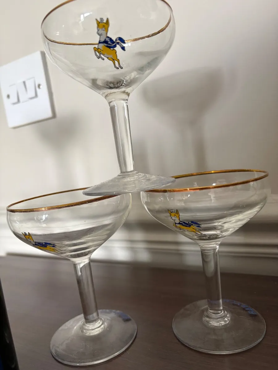 Babycham glasses - Image 4