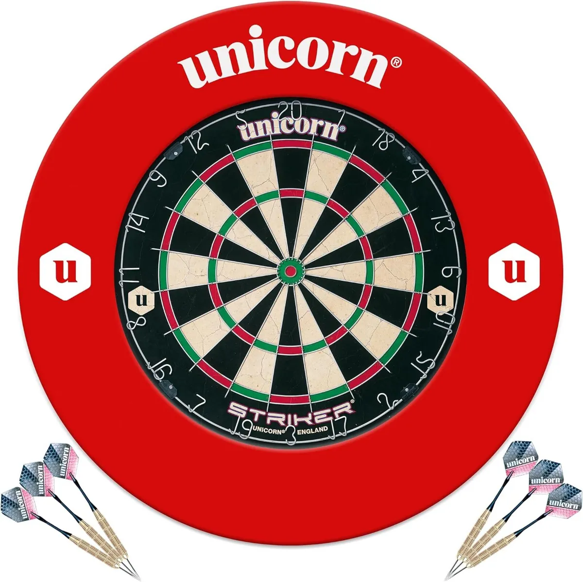 Dartboard Backboard Surround Striker Sisal - Image 1