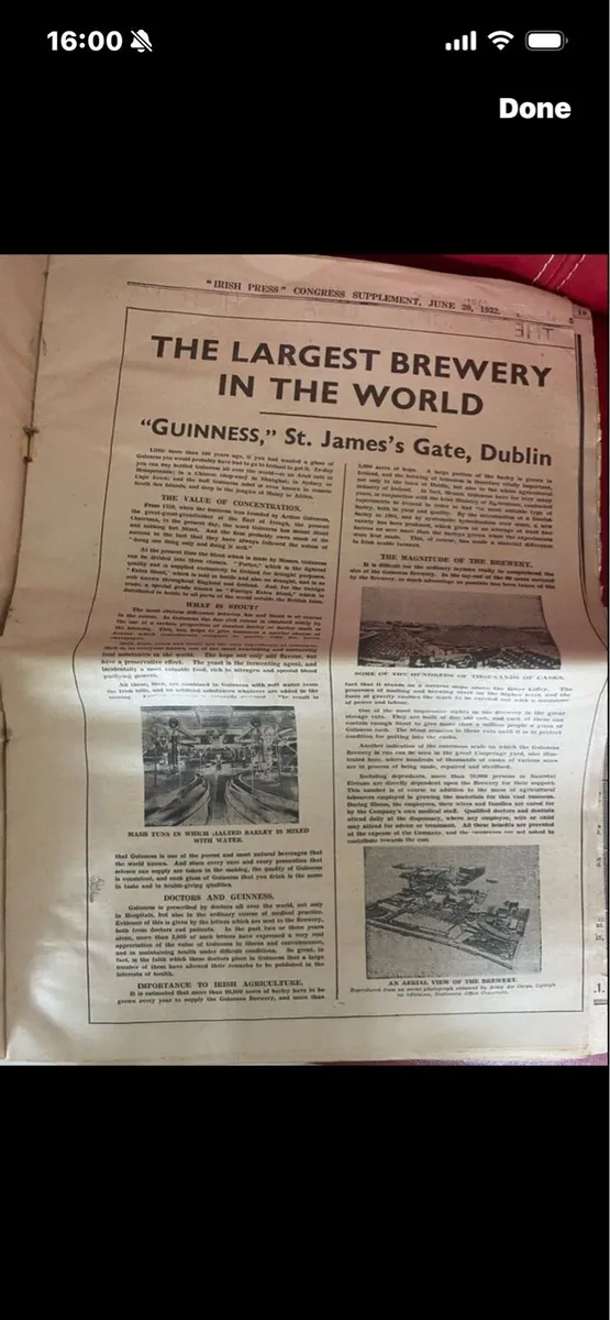 1932 Irish press Eucharistic Congress Souvenir - Image 4