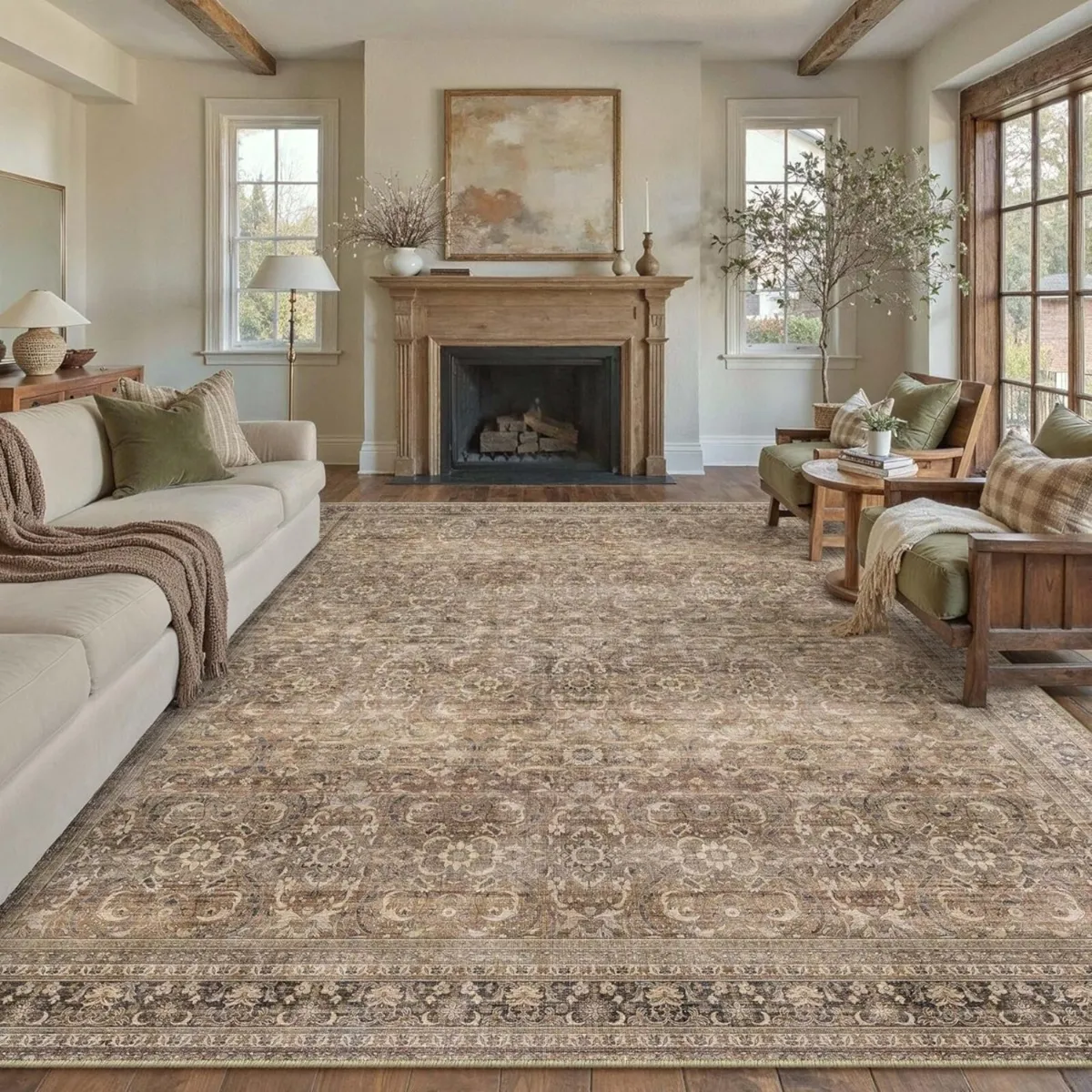 Large Washable Rugs Living Room - Image 1