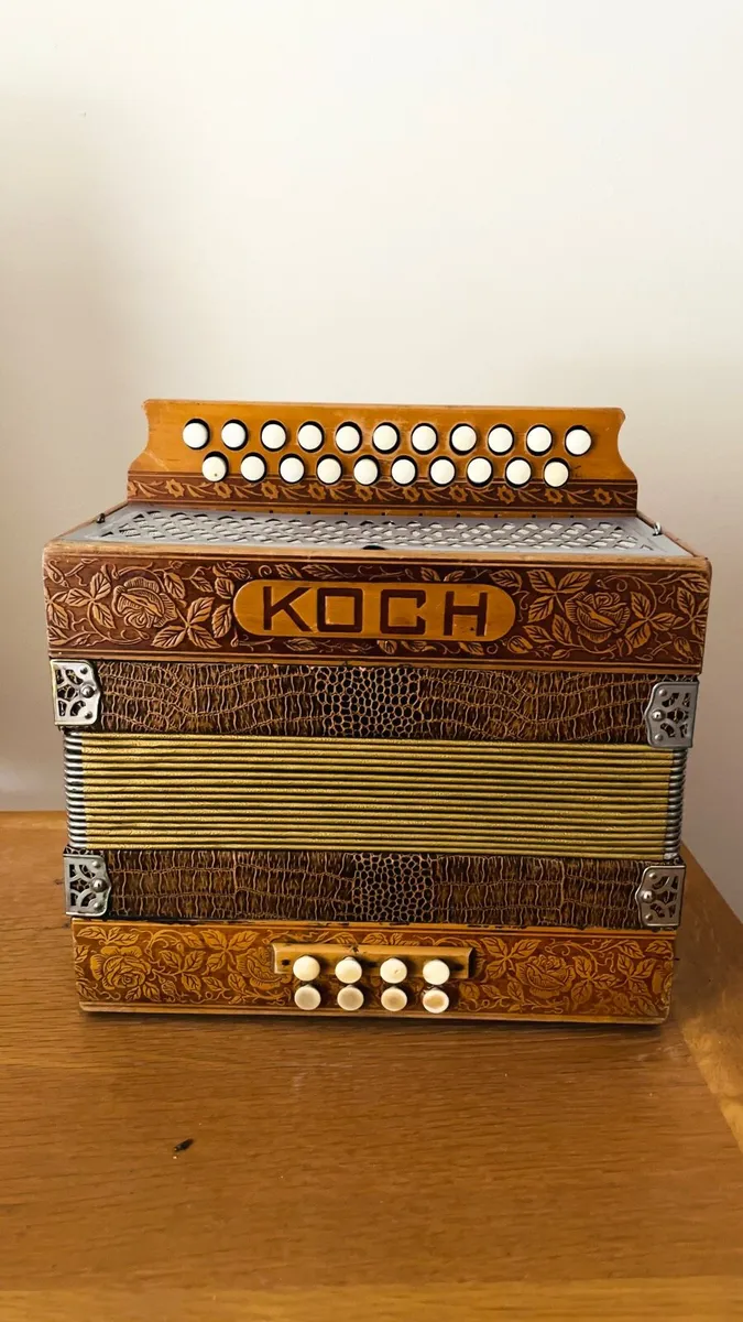 Koch D/D# Accordion ( Hohner Reeds) - Image 1