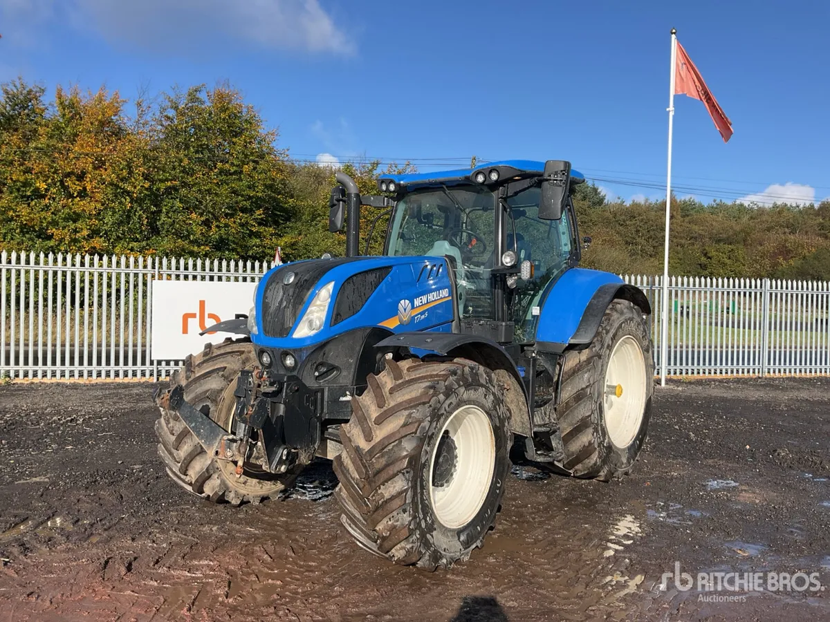 2022 New Holland T7-195 S 4WD Tractor - Image 1