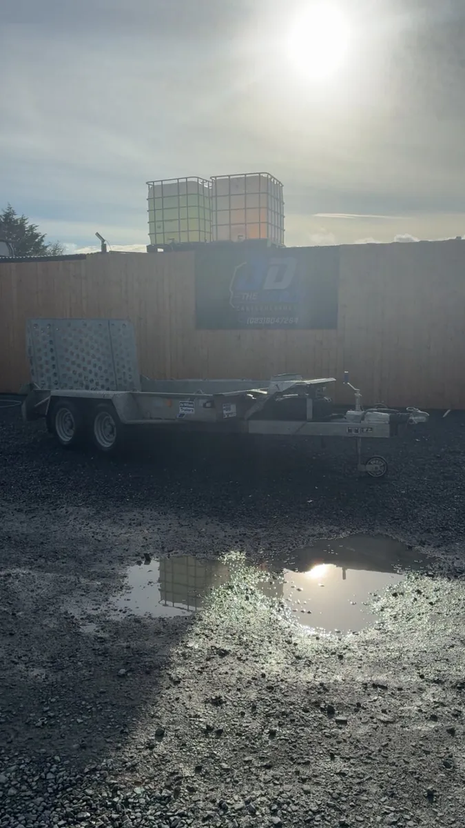 Ifor Williams 10ft Plant trailer - Image 1