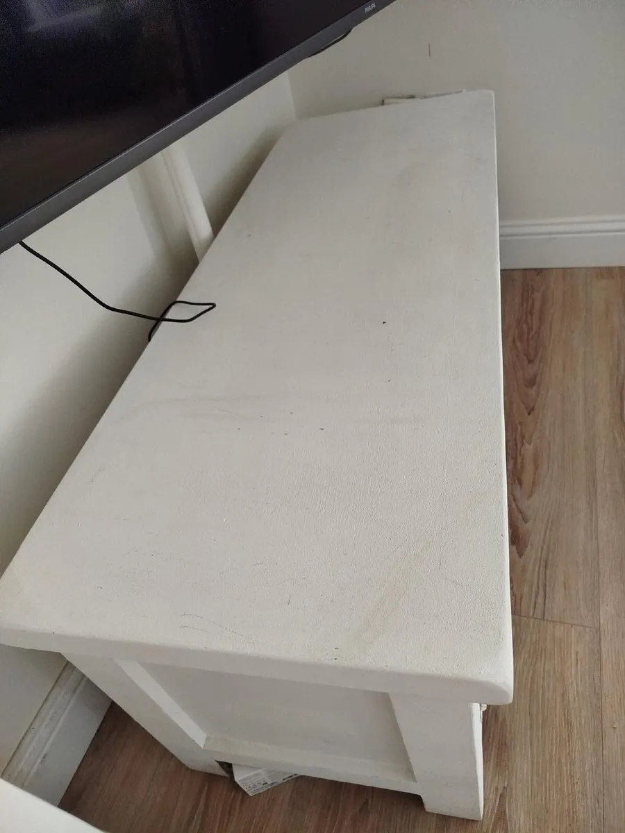 Solid Oak TV Unit - Image 2