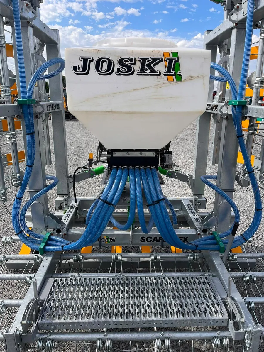 New Joskin 6 Metre Aerator C/W Seeder- In Stock ! - Image 2