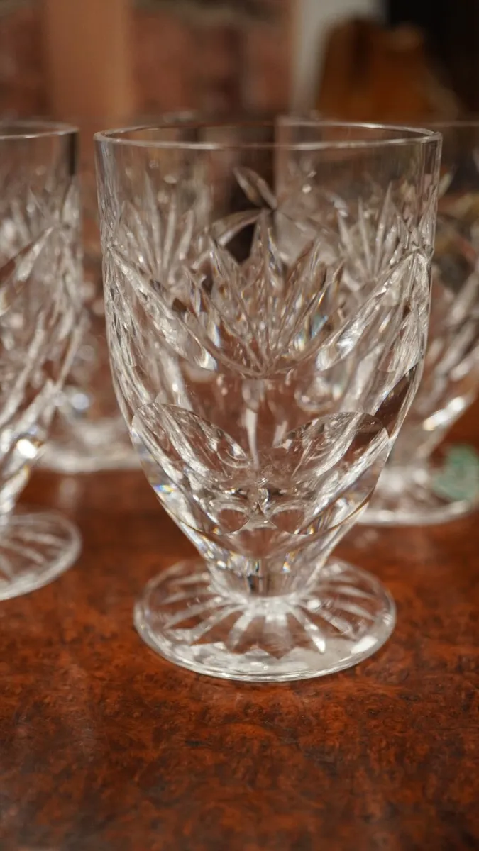 Set of 6 Vintage Waterford Crystal Tumblers - Image 2